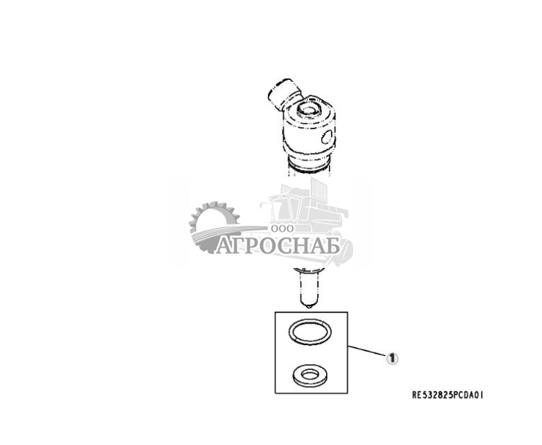 9901 Комплект уплотнений для насоса и насадка инжектора - ST576 40.jpg
